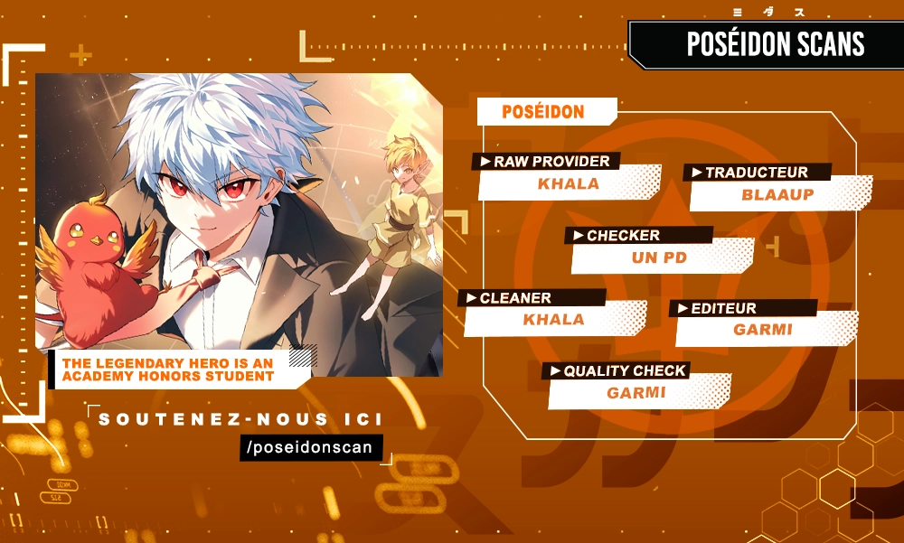 Read The Legendary Hero is an Academy Honors Student FR Manga Online