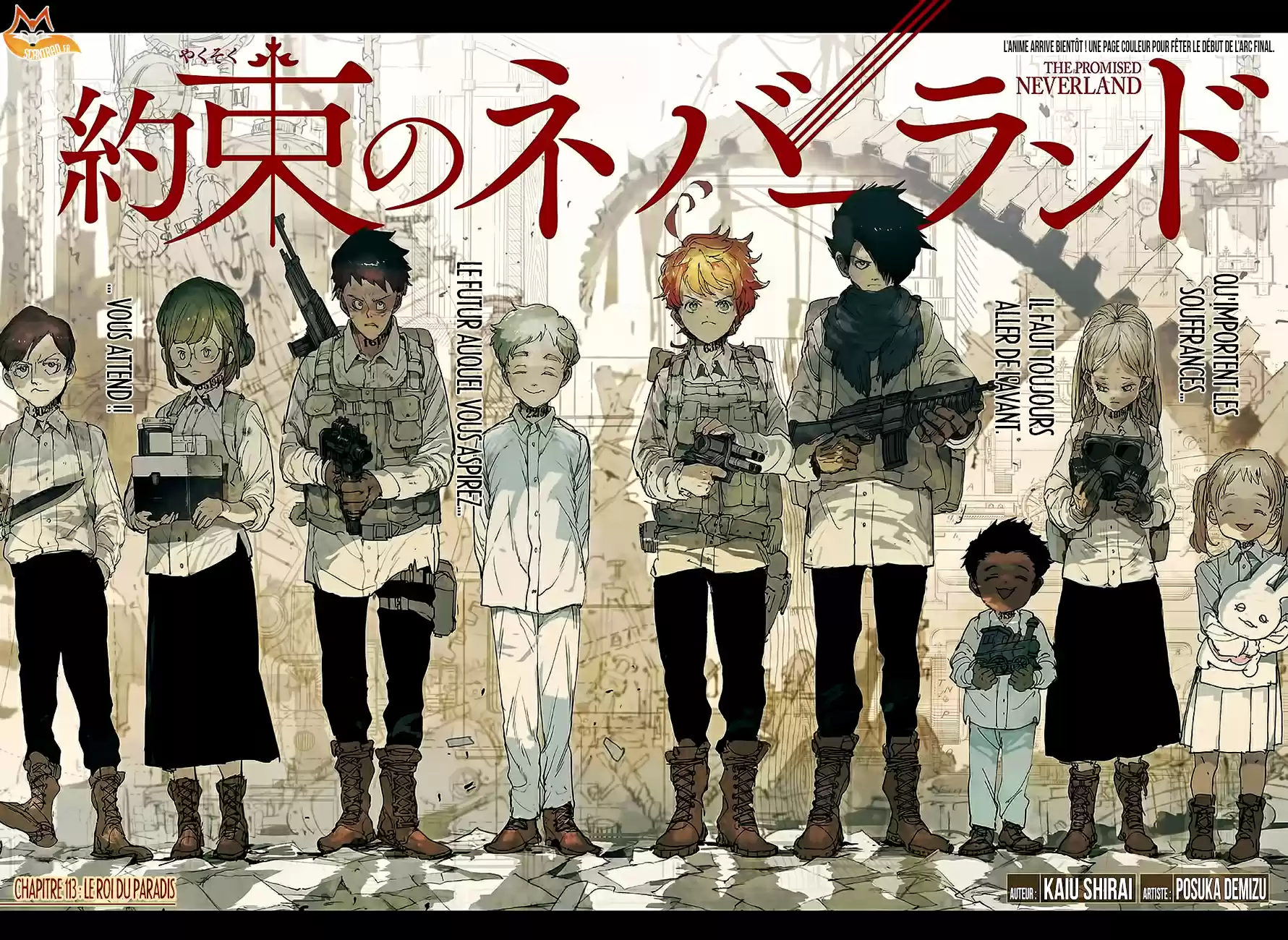 Read The Promised Neverland FR Manga Online