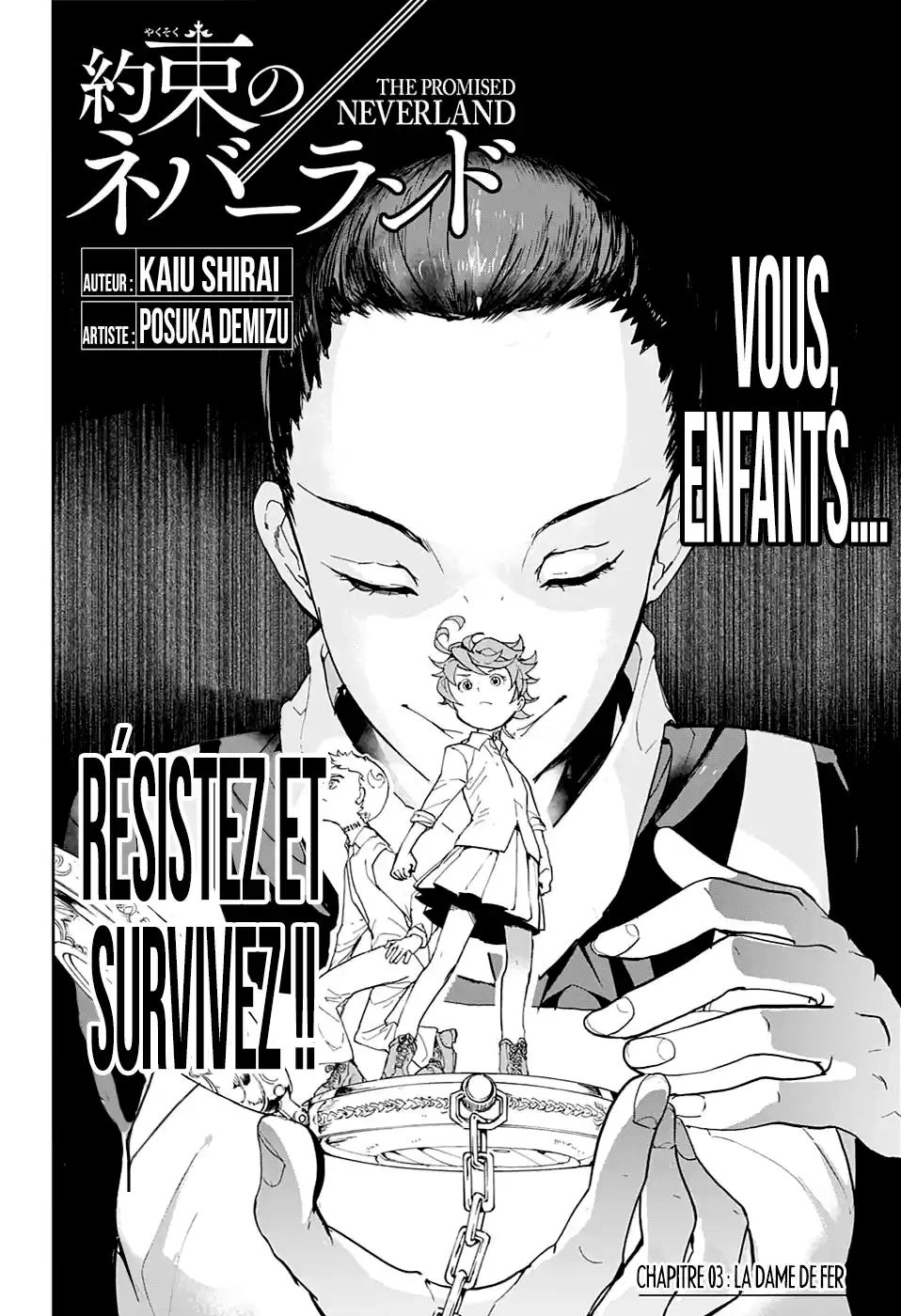 Read The Promised Neverland FR Manga Online
