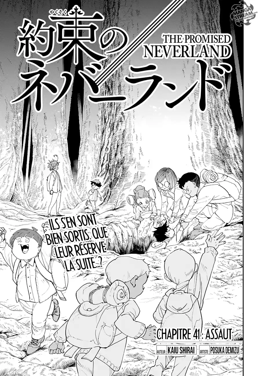 Read The Promised Neverland FR Manga Online