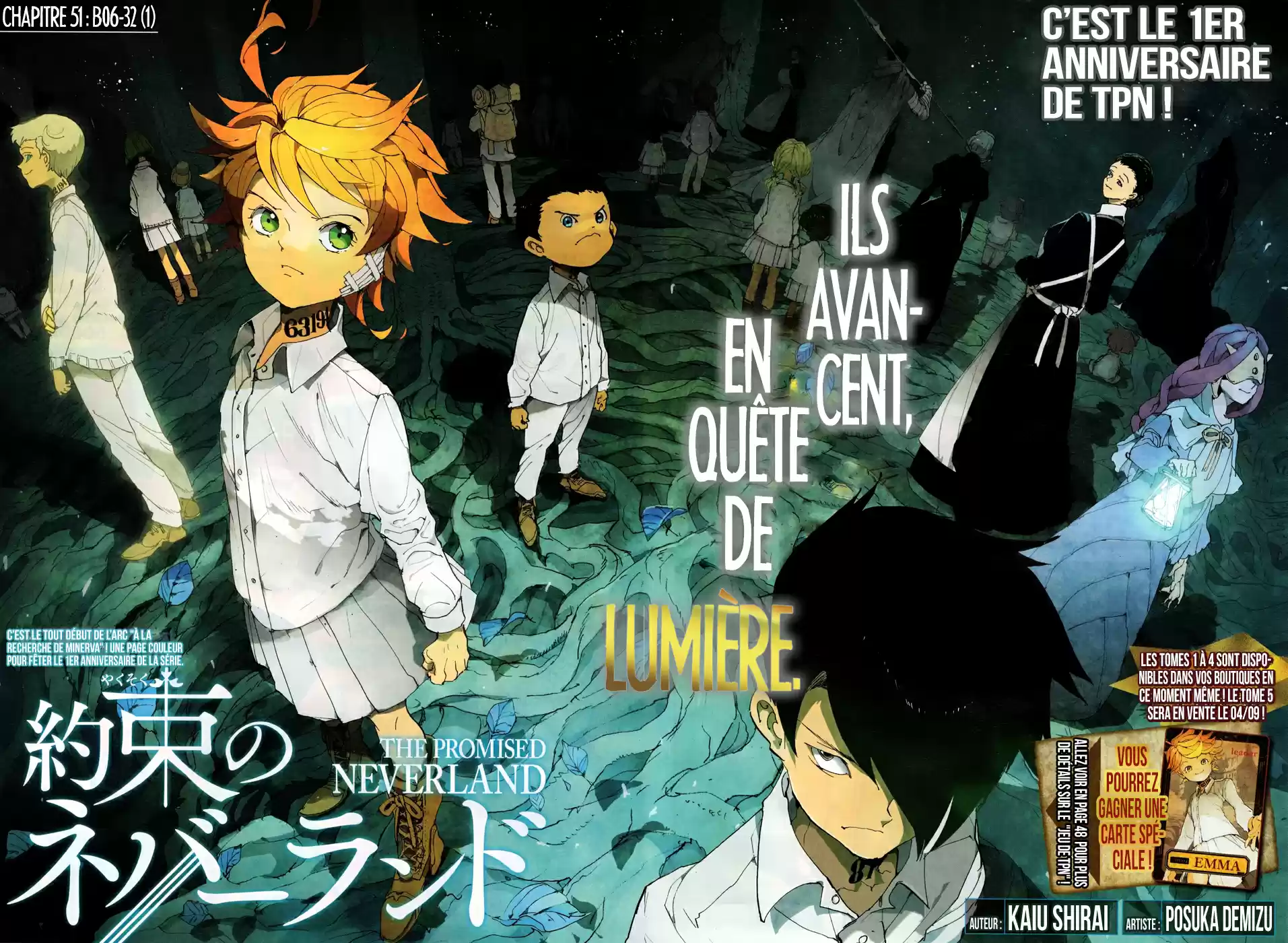 Read The Promised Neverland FR Manga Online