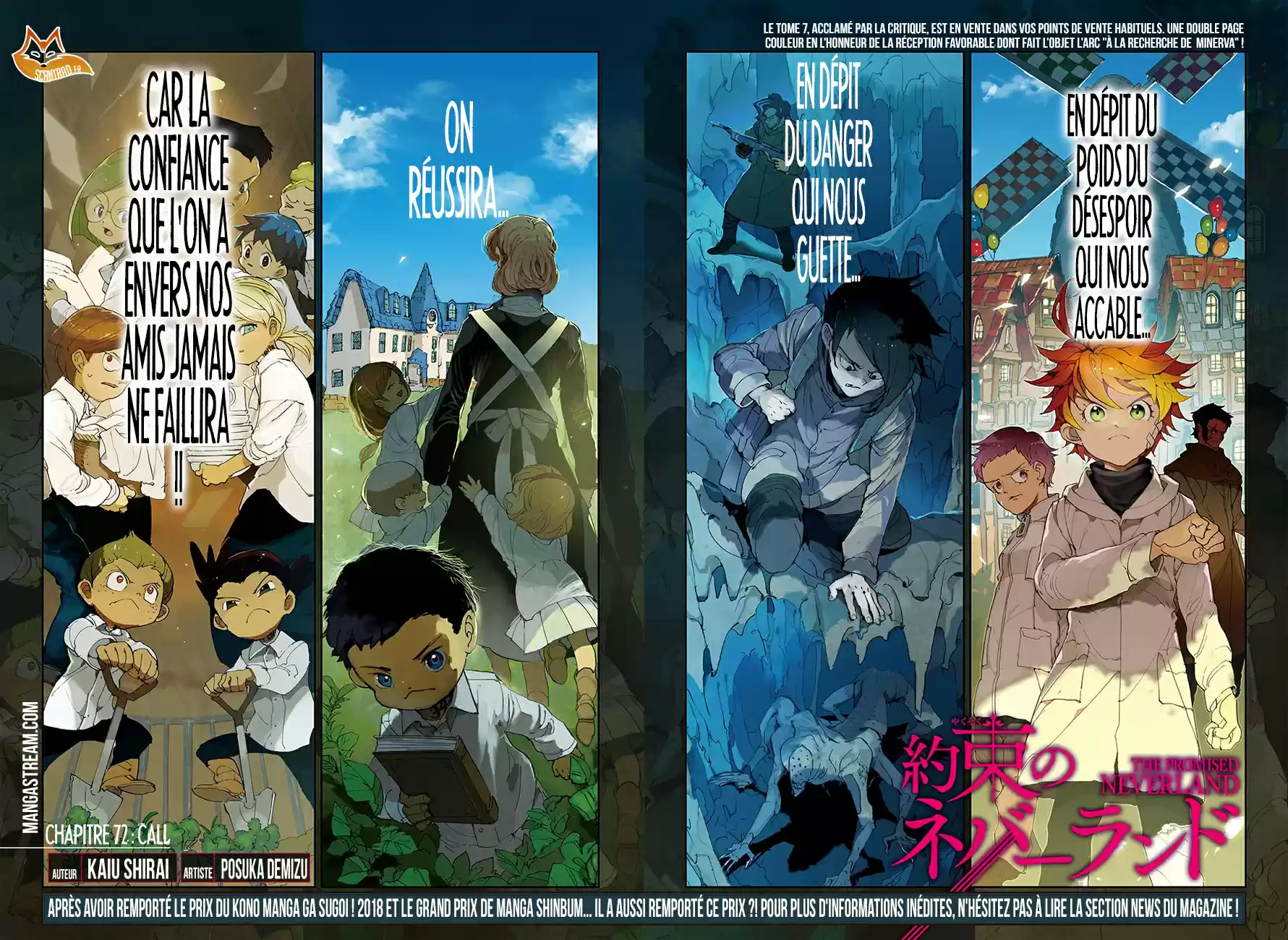Read The Promised Neverland FR Manga Online