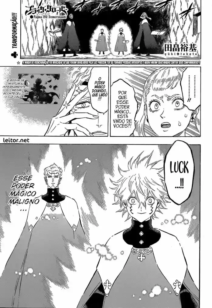 Read Black Clover PT Manga Online