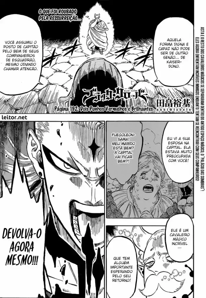 Read Black Clover PT Manga Online