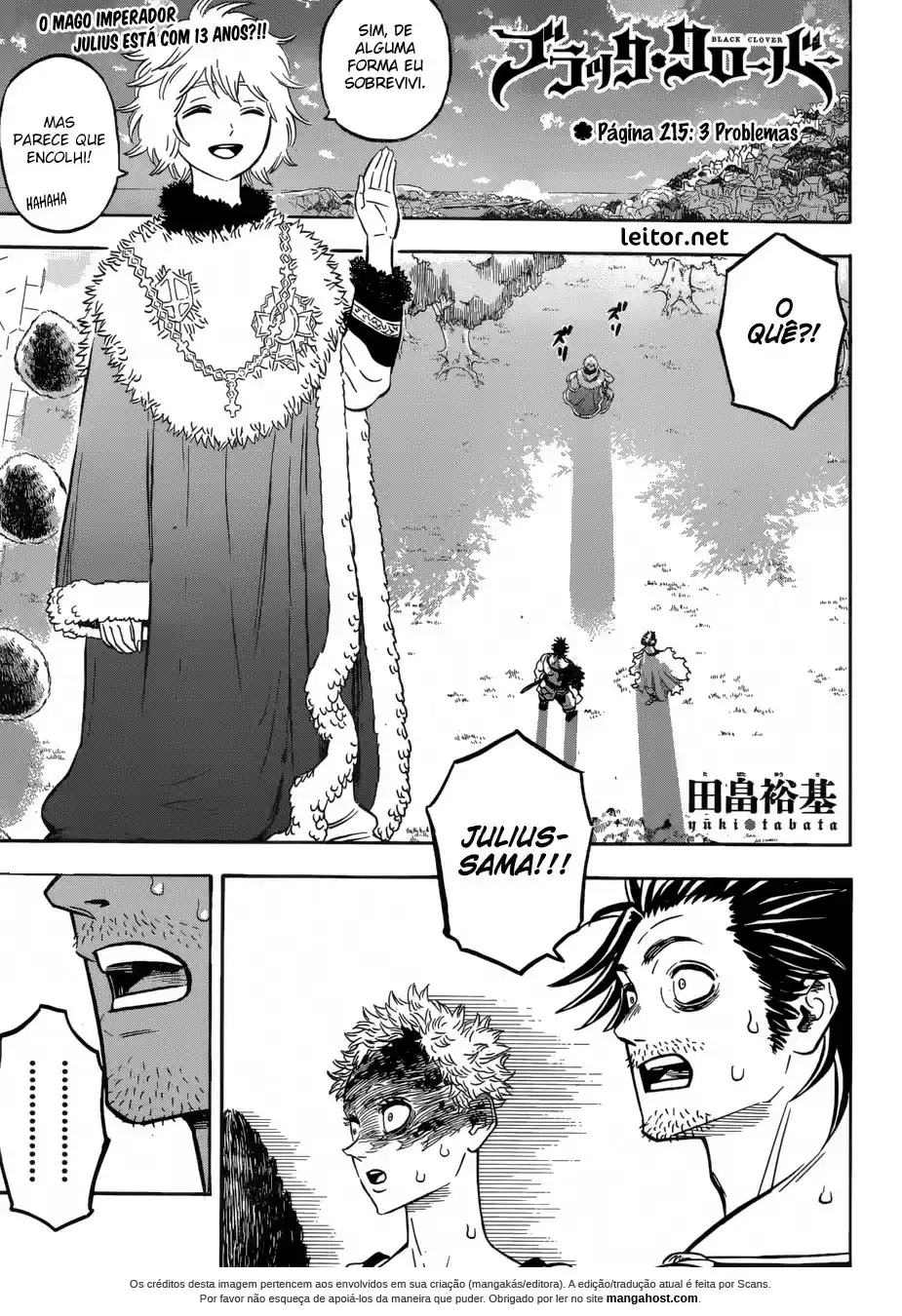 Read Black Clover PT Manga Online