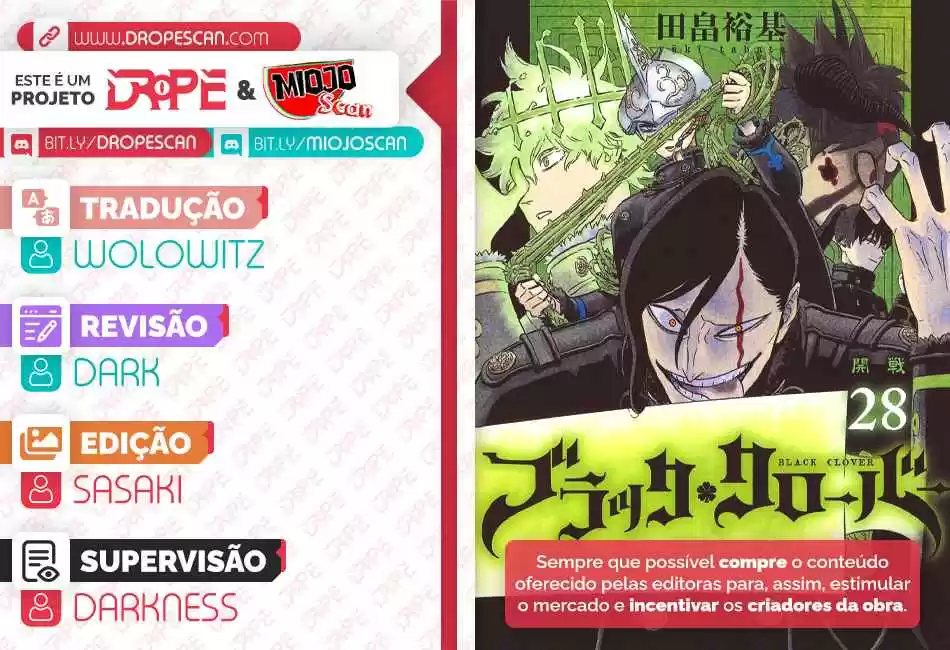 Read Black Clover PT Manga Online