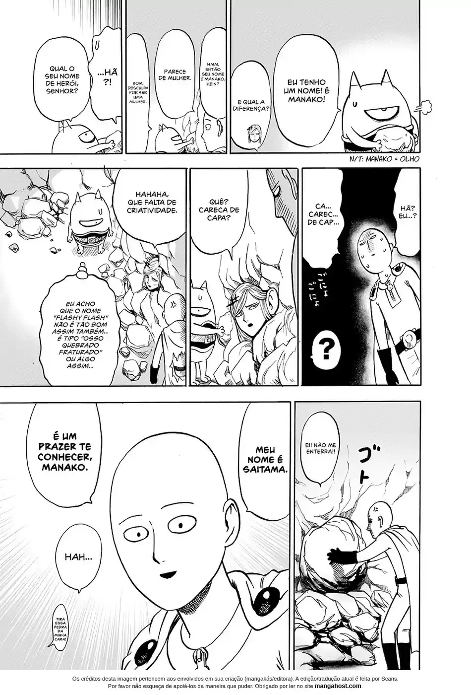 Read One Punch Man PT Manga Online