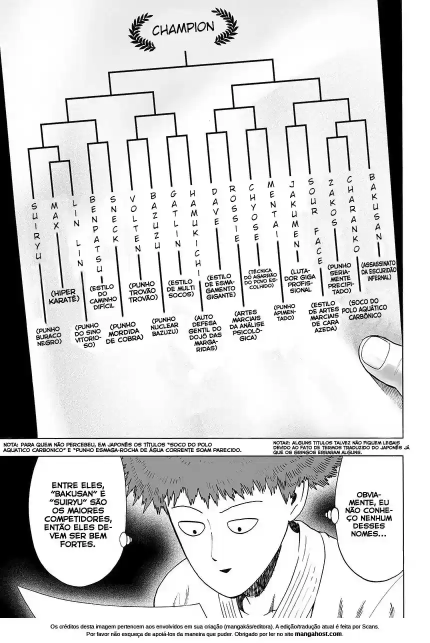 Read One Punch Man PT Manga Online