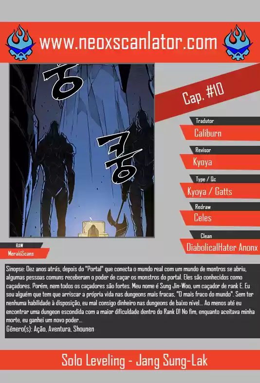 Read Solo Leveling PT Manga Online