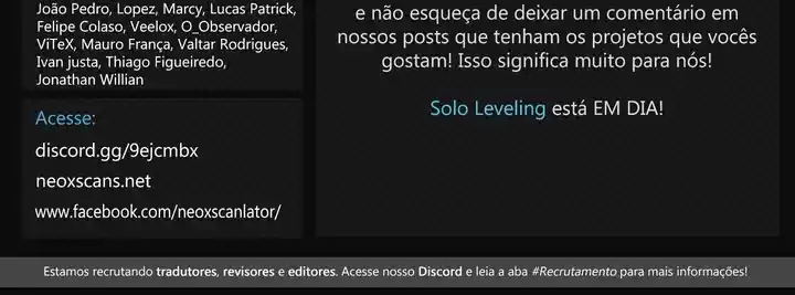 Read Solo Leveling PT Manga Online