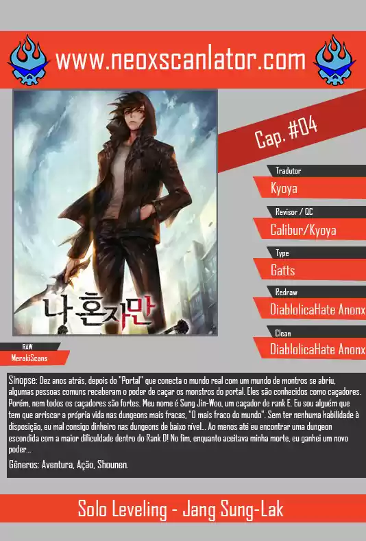 Read Solo Leveling PT Manga Online